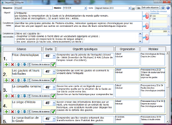 Rédaction des séquences